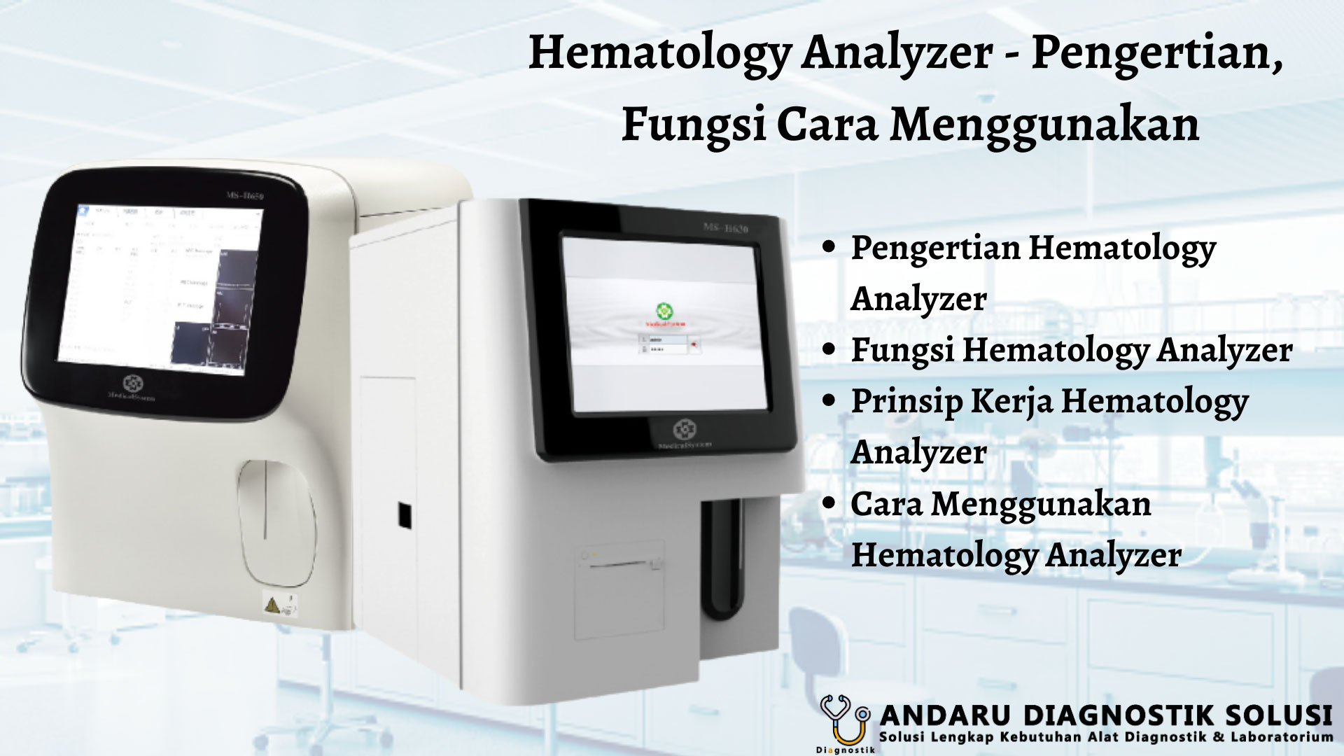 contoh gambar hematology analyzer